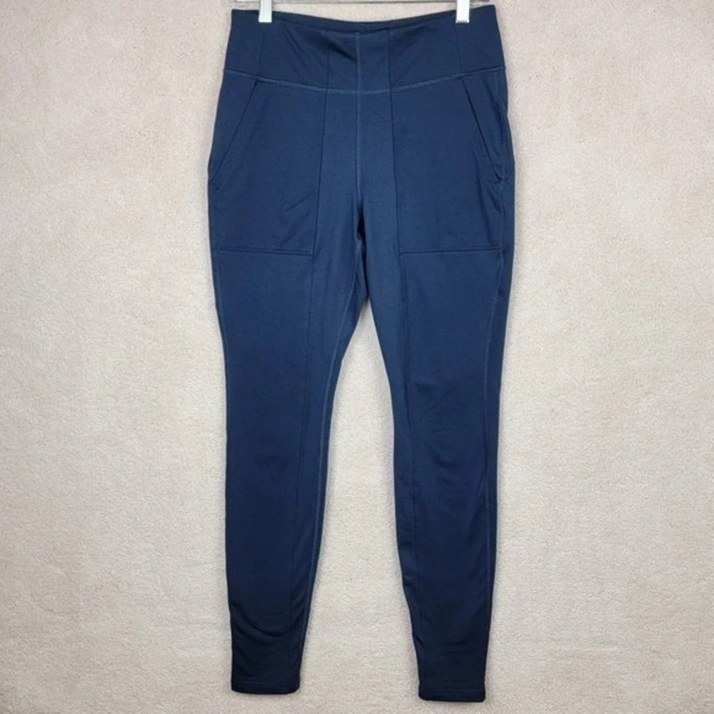 Royal Robbins‎ Backcountry Pro Winter Leggings Navy Blue Fleece Lined Women's M